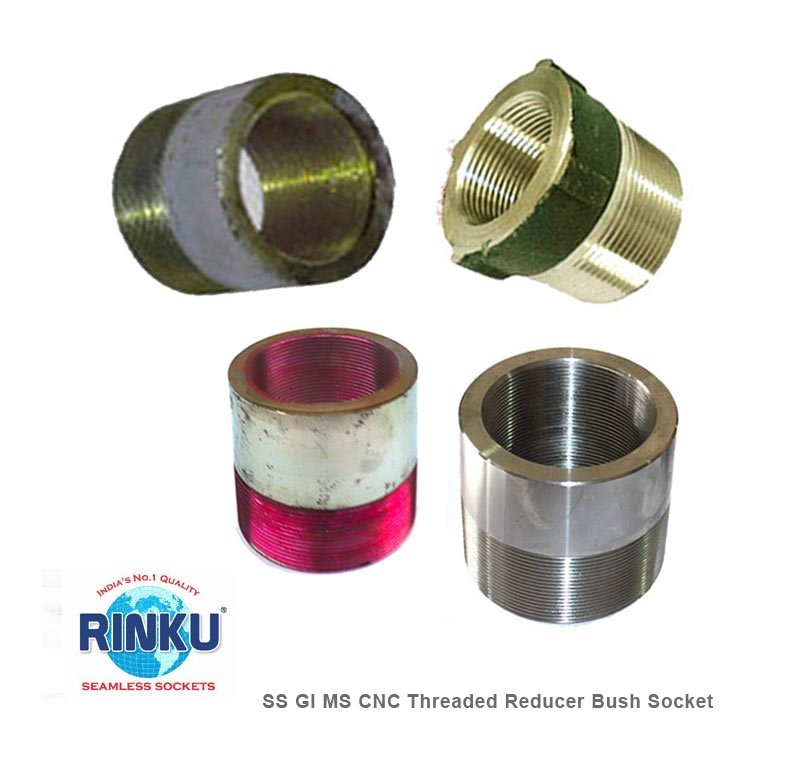 CNC Thread Submersible Pipe Fitting Joint Reduce Bush Socket Manufacturers