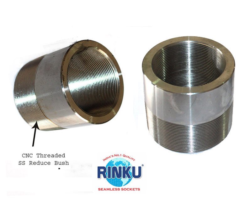 SS CNC Thread Reduce Bush Socket Manufacturers